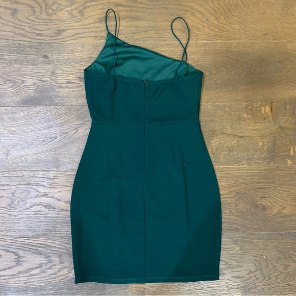 HELLO MOLLY -  Green Teal Mini Dress - Size 10 (M) - Picture 7 of 8